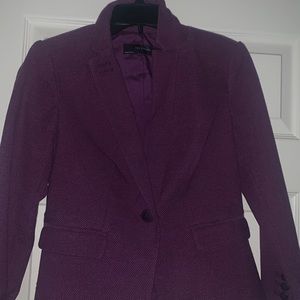 The Limited, XS purple blazer.